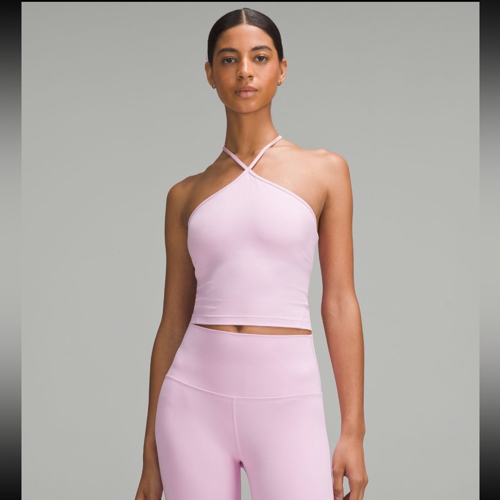 lululemon athletica Pink Cross-strap Tank
